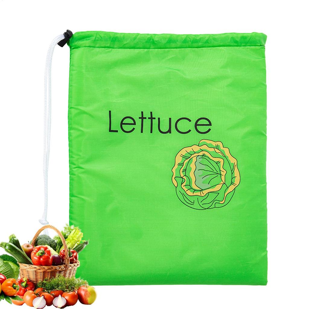 1pc Fruit Vegetables Storage Bag Insulated Shock-proof Lettuce Banana Fresh-keeping Bundle Pocket Drawstring Banana Preserve Bag