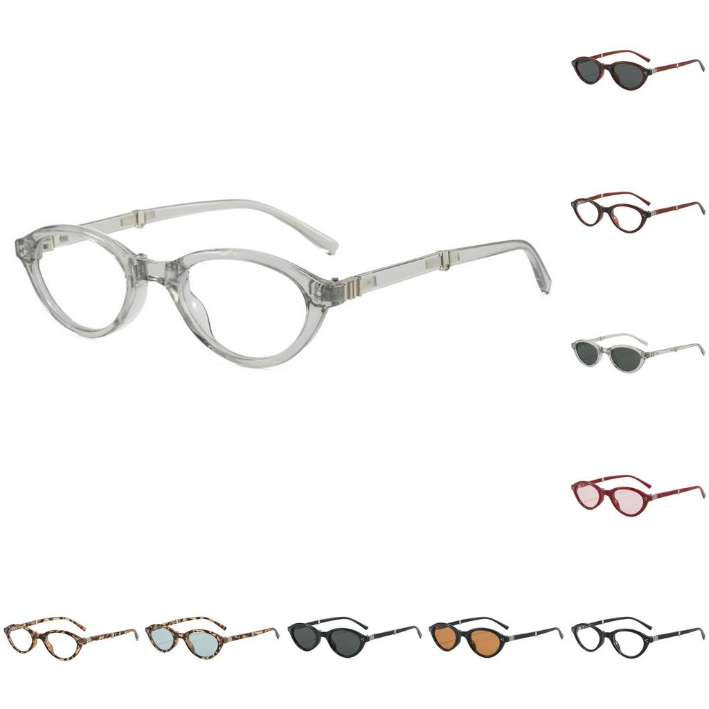 Trendy Cat Eye Glasses With Pc Lenses For Sun Protection And Fashion Accessory