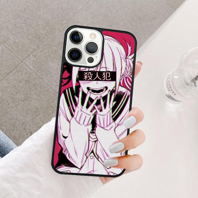 Sad Japanese Phone Case Cover For iPhone 17 Air 15 16 14 13 12 Pro Max 11 Pro Max Plus Coque Shell
