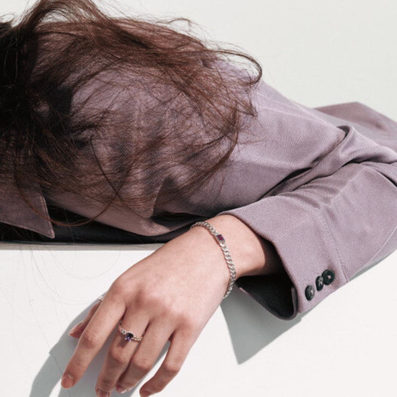 THE PART OF My Chain EM Stone_Bracelet(2colors)