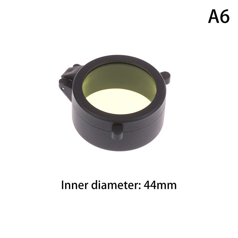 Rifle Scope Lens Cover Spring Up Quick Flip Openning Lens Dustproof Cover Telescope Cap For 36-64Mm Caliber Hunting Riflescopes