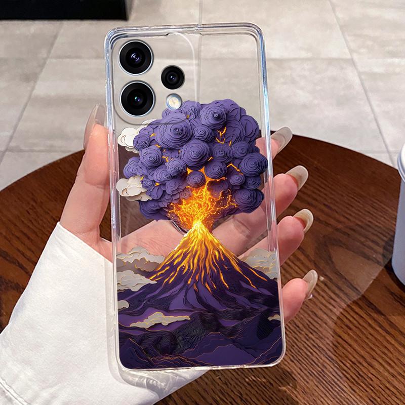 

For OPPO Reno15 15C Case Aesthetic Cute Cat Fashion Clear Soft Silicone Phone Shell For OPPO Reno 15 Reno15C Back Cover Capinha Reno 15C
