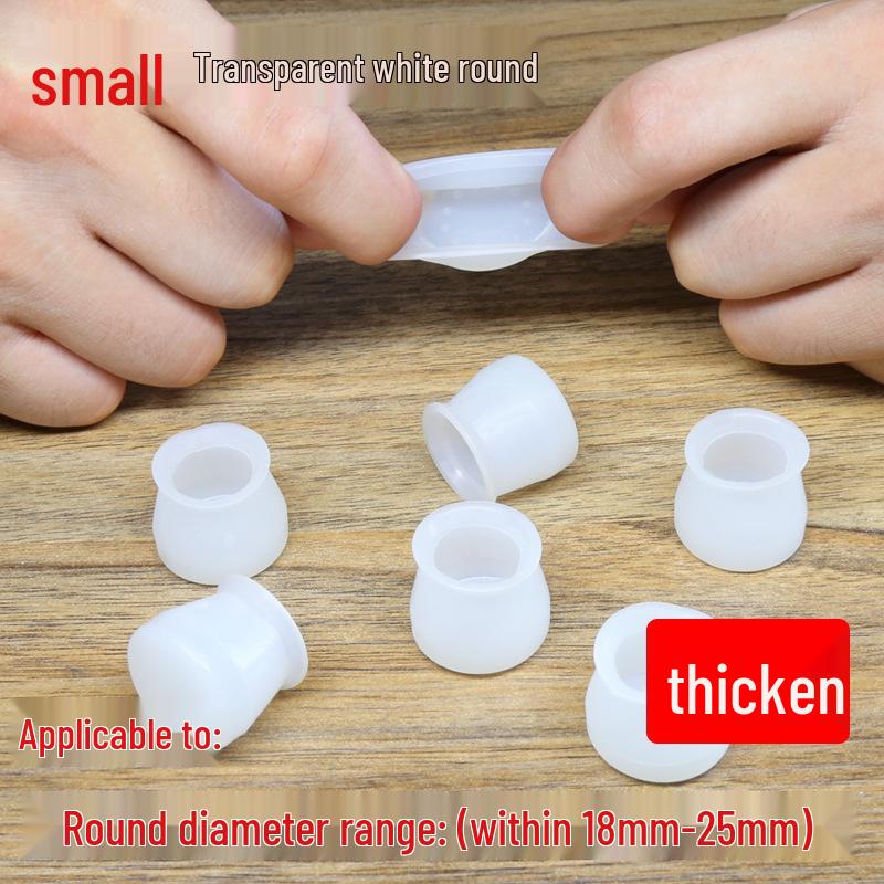 Anti-Slip Silicone Leg Covers: Durable, Thickened Protection for Dining Table and Chair Legs