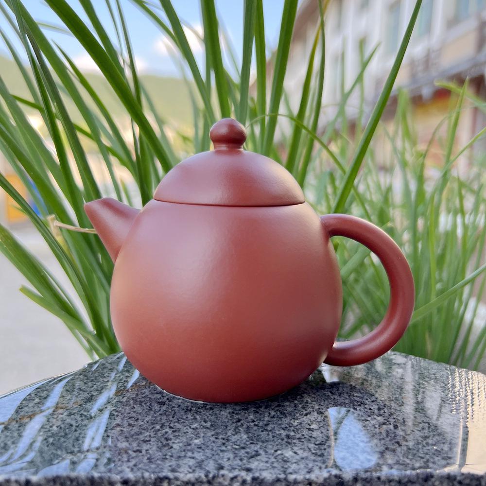 Dragon Egg Da Hong Pao Clay Handmade Yixing Zisha Tea Set