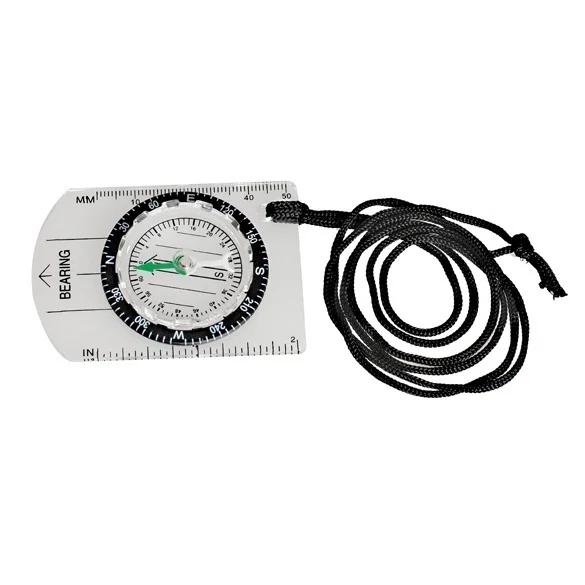 All In One Outdoor Hiking Camping Baseplate Compass Map Ruler Mini Ruler Cute Stationery Cute School Supplies