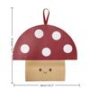 Creative Cloth Mushroom Tissue Box Cute Decorative Hanging Tissue Bag Wall Mounted Napkin Container Living Room