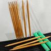 10Pcs Hair Perm Insulation Rod Reusable Hair Curl Styling Insulating Traceless Bamboo Skewer Scalp Anti Scald Isolation Stick
