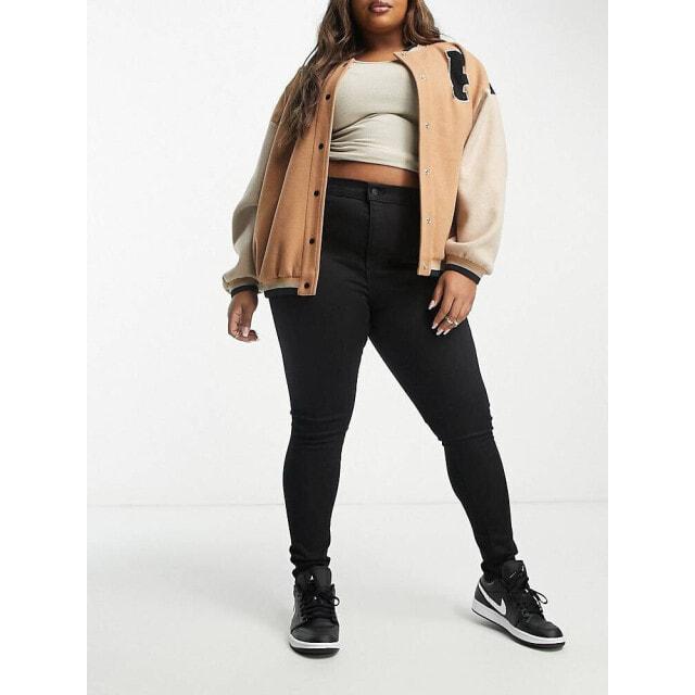 

Черные суперскинни с высокой посадкой Levi s Plus 720