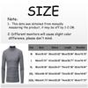 Men's  Winter  Color Versatile Long Sleeve T-shirt Top Blouse