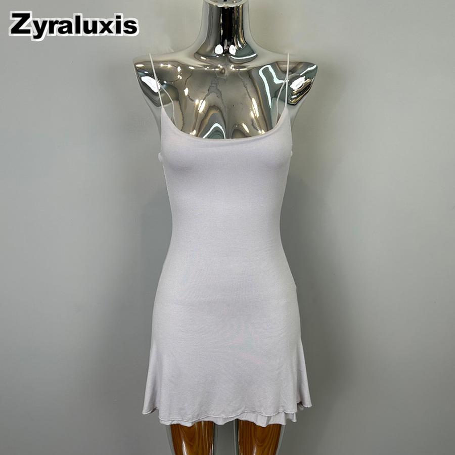 Korean Dongdaemun New Sexy Bodycon Sling Dress with Leaf Detail