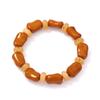 Artistic retro casual versatile bracelet irregular geometric contrasting bead bracelet trendy travel women's bracelet