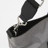 TOPKAPI Leather Pocket Mini Tote Bag with Shoulder Lightweight CALM Breath sisWEB ExclusiveNylon Strap, / [Gray]