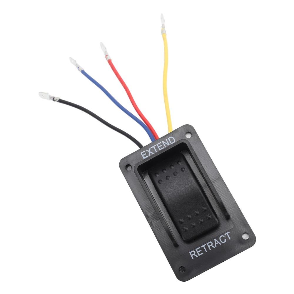 387874 Power Stabilizer Switch With Harness IP66-rated Waterproof Stabilizer Jack Switch 12V RV Stabilizer Jack for Lippert