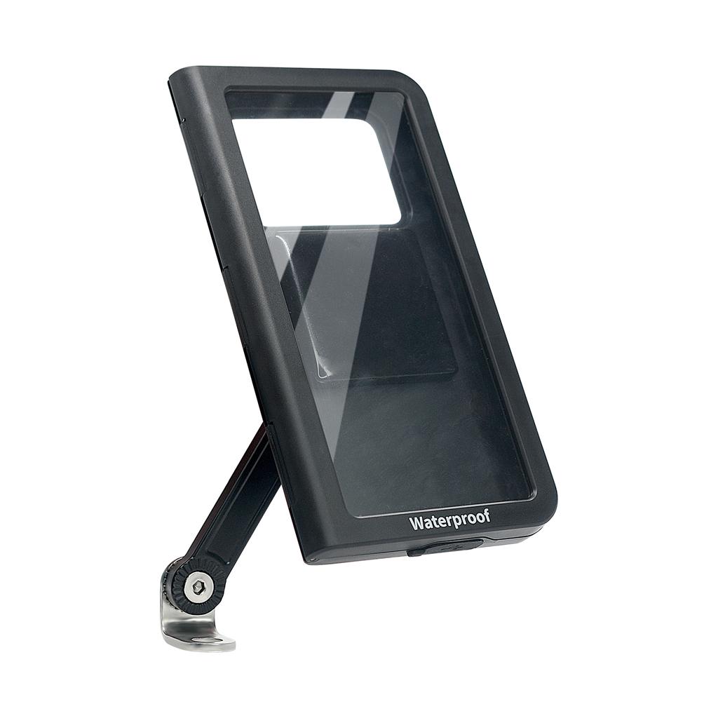 Motorcycle 360 Rotatable Phone Holder Touchscreen Case Mount Waterproof for 4-7in Phones