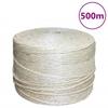 VidaXL Corde 100 % Sisal 4 Mm 500 M 155011