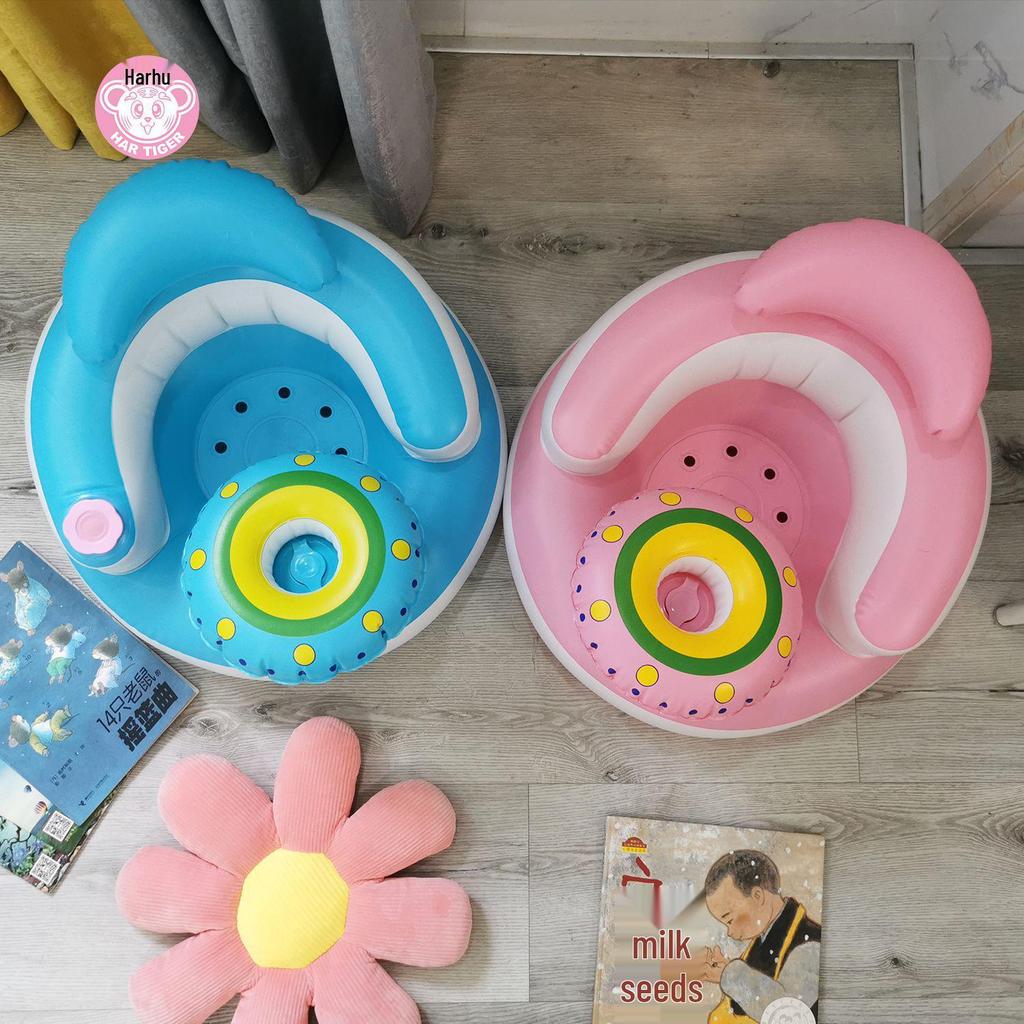 Frisbee Inflatable Baby High Chair and Learning Seat