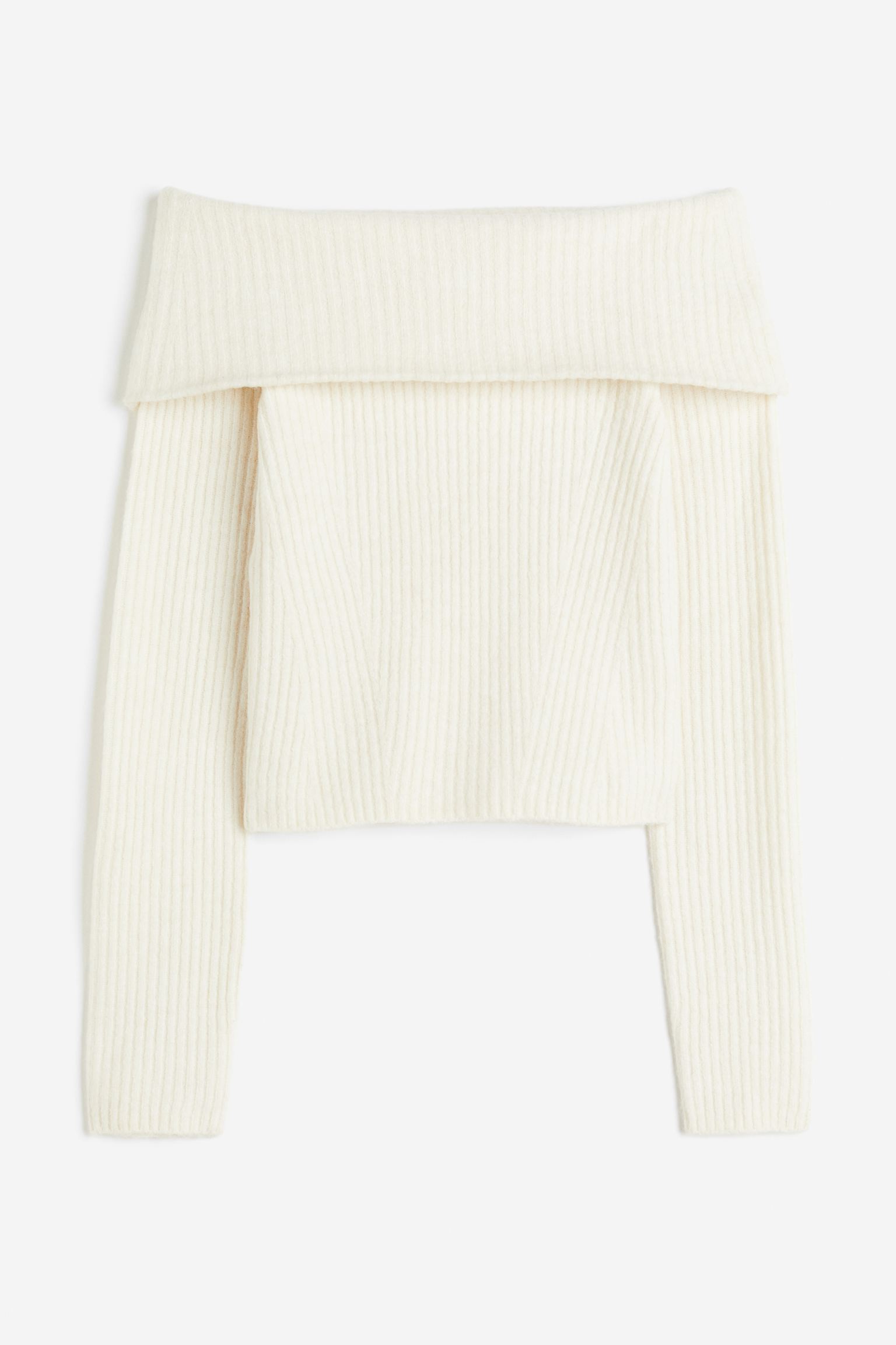 

Off-the-shoulder jumper