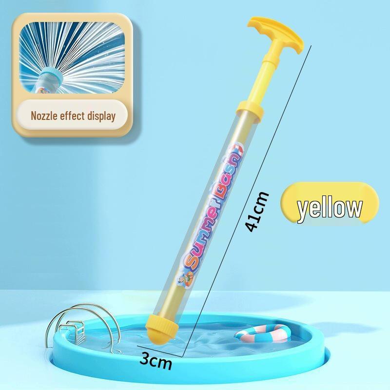 High-Pressure Rotating Fireworks Water Gun: Long-Range Summer Beach Toy