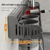Lieve Wall-Mounted Kitchen Storage Rack