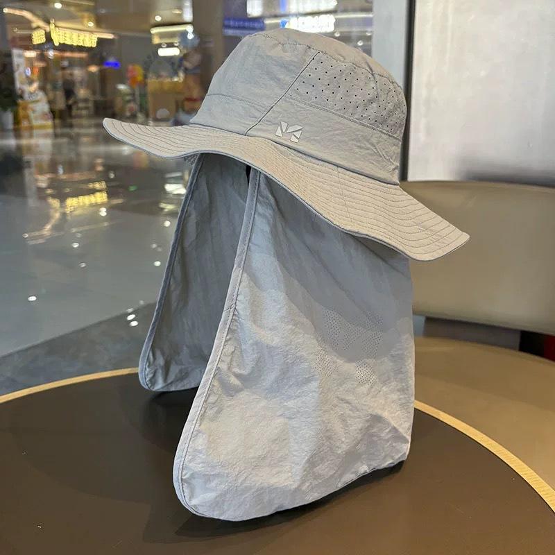 

Outdoor Neck Protection Sun Protection Hat Mountaineering Hat Men and Women Summer Mountaineering Sun Protection Hat Trendy Riding Ultraviolet Sun Hat
