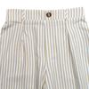 TIFICY Women's Fashion Casual Summer Spring Stripe Print Sleeveless V-Neck Trousers Pants Suits