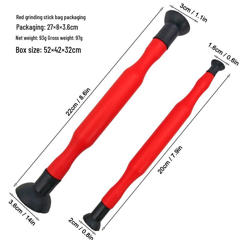 Pneumatic Valve Lapping Tool with Suction Cup and Paste for Car Repair