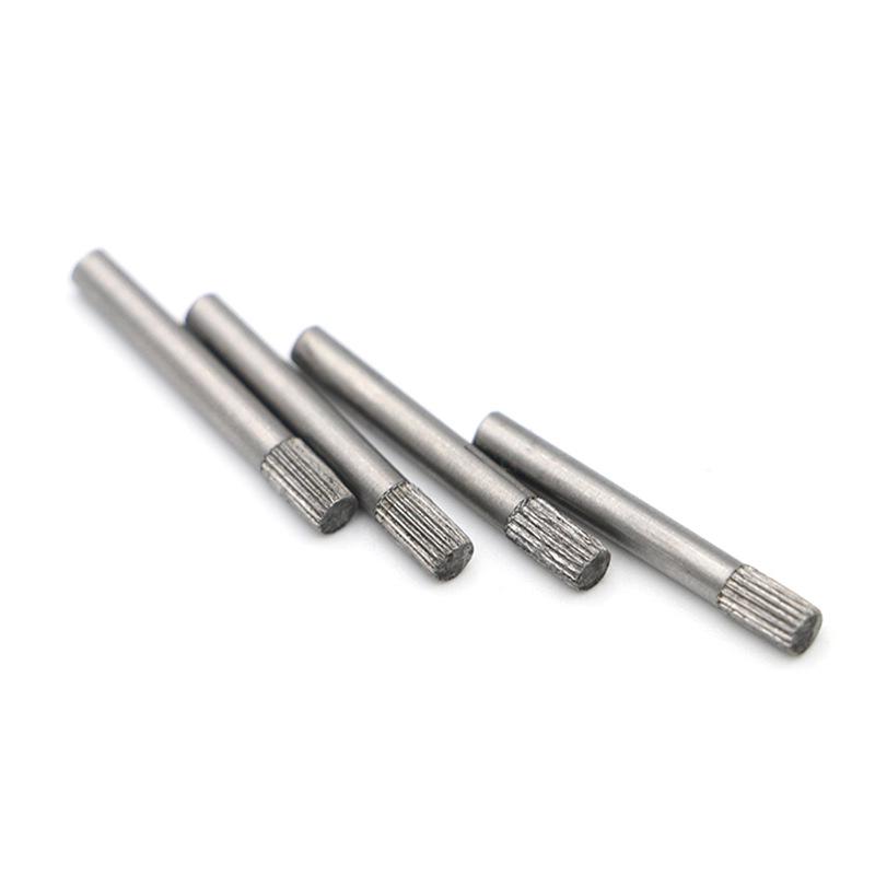 304 Stainless Steel Knurled Locating Pin Shaft for Toy Axle