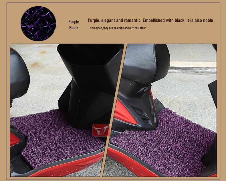 Kymco Motorcycle Corner Lover 125/150ACC Waterproof Pedal Pad and Wire Loop Foot Pad