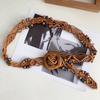 Meier Waist cord bohemia braided hemp rope waist chain thin belt for women