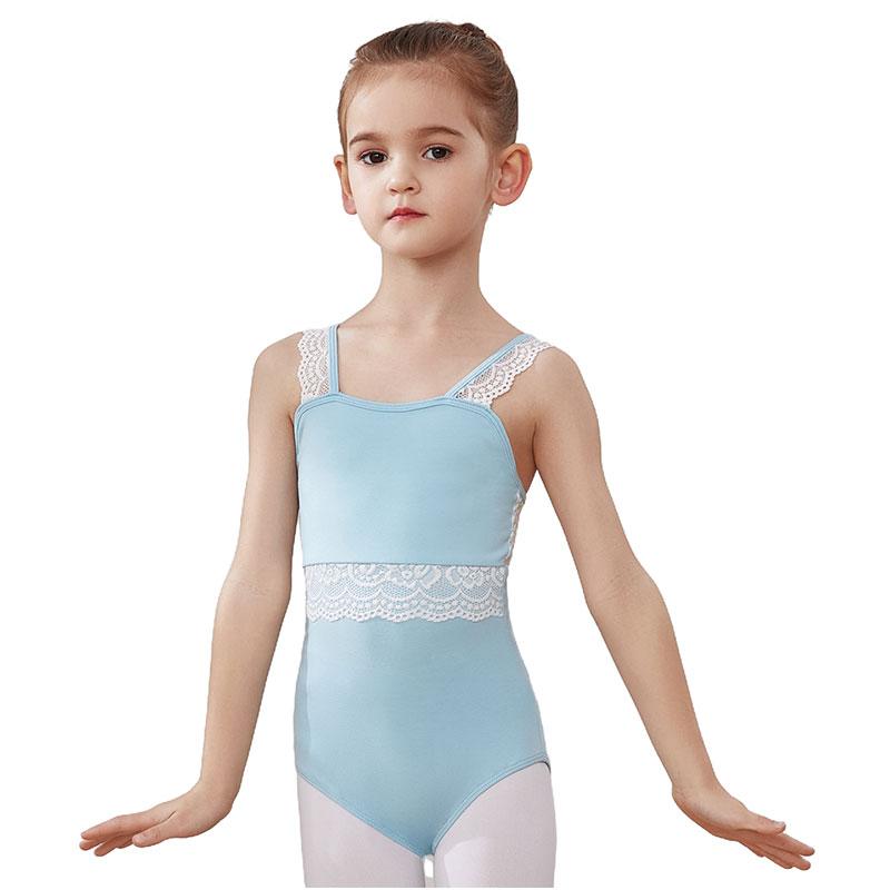 Dziecięce trykoty do tańca dla dziewczynek, trykot baletowy, kombinezon gimnastyczny