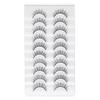 Natrual Long False Eyelashes Handmade Eye Makeup Tools Beauty 3D Faux Mink Lash  Eye Lash Extension