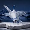 Decantor de Whiskey în Formă de Gâscă Sticlă 3D Animal Sticlă pentru Băuturi Alcoolice pentru Expoziție în Bar