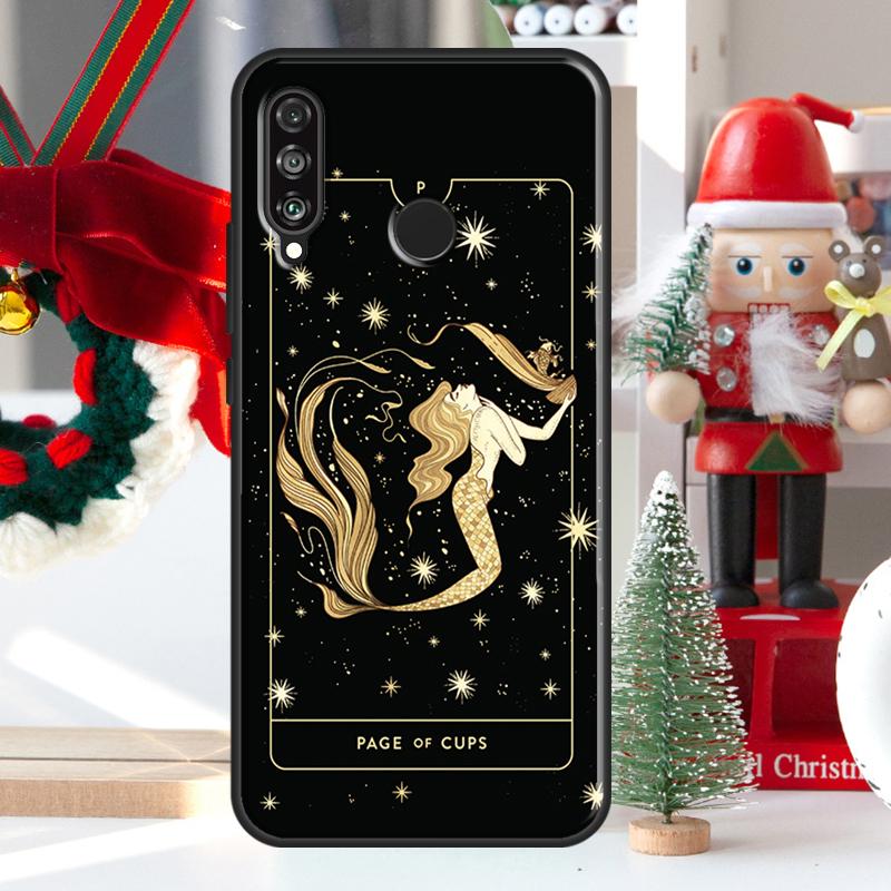 Witches Moon Tarot Mystery Totem Case For Huawei P30 Lite P40 P50 P20 Pro P Smart 2021 Nova 5T Nova 9 Honor X9 X8 X7 50