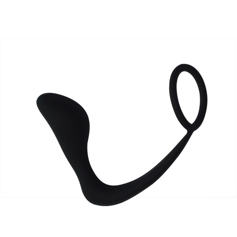 Male Prostate Anal Plug Silicone Waterproof Massager Stimulator Delay Ejaculation Cock Ring Sex Shp Toys for Couple Women Men
