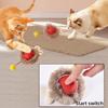 Smart Interactive Cat Toys Ball Fast Rolling In Pouch Hide and Seek Kitten Toy Motion Activated Interactive Cat Toy for Indoor