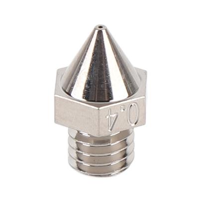 3D Printer Nozzle Tip 0.4mm Hardened High Accuracy Alloy Hot End Replacement Parts for Raise3D N Pro2 Pro3 E2 Series