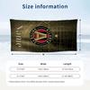 Atlanta United Custom Name Printed Beach Towel Personalized Soft Towel For Swimming Beach Travel