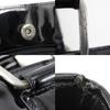 LOEWE anagram Tote Bag black enamel Women Used