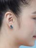 Lazy N Crazy Crystal Tassel Green White Drop Earrings
