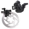 Electric Scooter Rear Brake Caliper Replacement Rear Wheel Disc Brake Left Side Aluminum Alloys Disc Brake Caliper