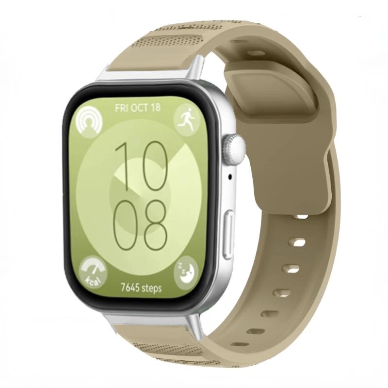 Silicone Strap For Huawei Watch Fit 3 Smartwatch Soft Breathable Bracelet Wristband for Huawei Watch Fit 3 Replacement Correa