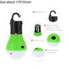 LED Outdoor Camping Lantern ABS Mini Camping Light Durable Hanging Tent Lamp Light Bulb  Fishing