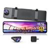 Changer Drive Recorder Mirror Type [Front 4K/Rear 2.5K & Telescoping Front Camera & Zoom Function] 11 Inch Right Camera Equipped with GPS Ultra Clear
