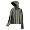 Ice Silk Anti-UV Sun Protection Shawl for Women - Black Brim