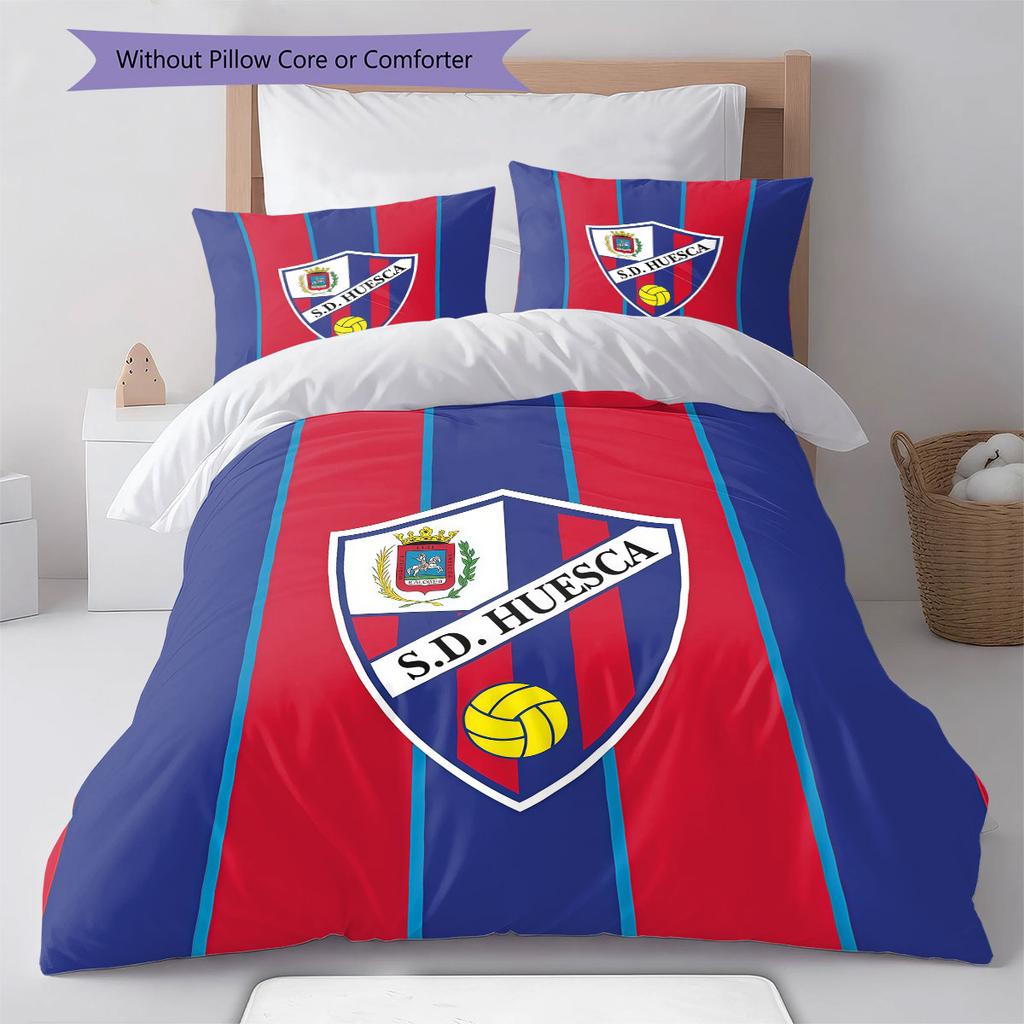 Huesca Bedding Quilt Set Quilt Cover Pillowcase Home Decoration Birthday Gift (1 * duvet cover + 2 * pillowcase, without core)