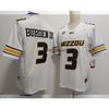 Mens College Football Jersey Huskies Missouri Tigers Embroidered Team Uniform Rugby Sports Fan Wear