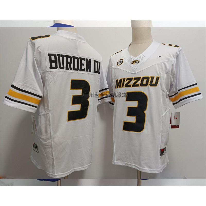 Mens College Football Jersey Huskies Missouri Tigers Embroidered Team Uniform Rugby Sports Fan Wear