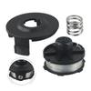 Replacement Trimmer Head Spool Cap Much Easier 1.6 Mm Practicall 196146-9 String Trimmer 8.3 Metres/27ft With Spring