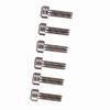 6pcs Set M5*16mm   Alloy Bike Fixed Stem  S For   Mountain Stem ( )