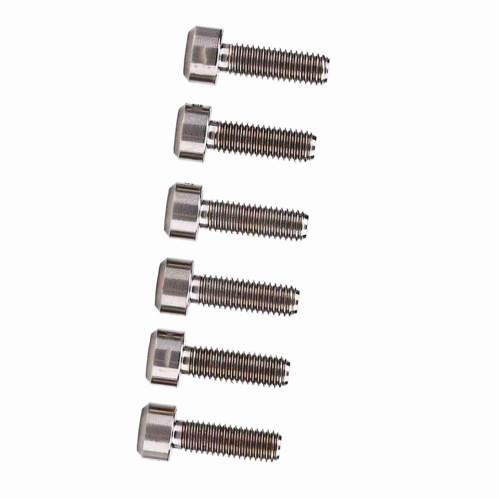 6pcs Set M5*16mm Alloy Bike Fixed Stem S For Mountain Stem ( )